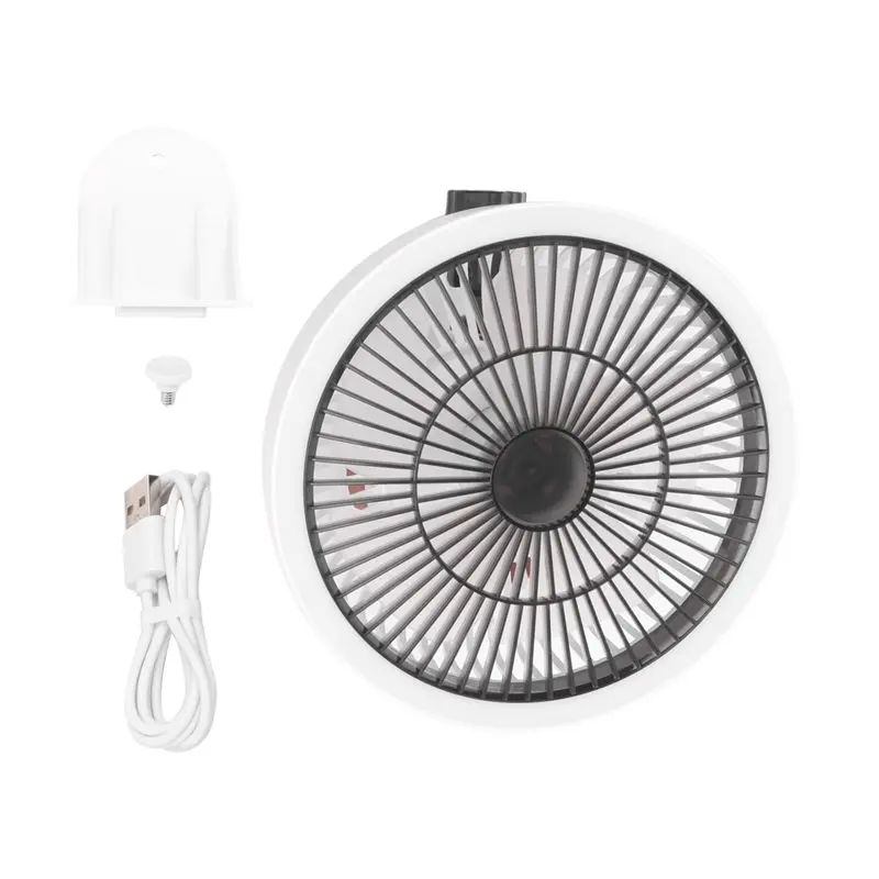 [NEW!A38F】 Household Wall-Mounted Small Fan Charging Multi-Functional Rechargeable Fan Portable Shaking Electric Fans