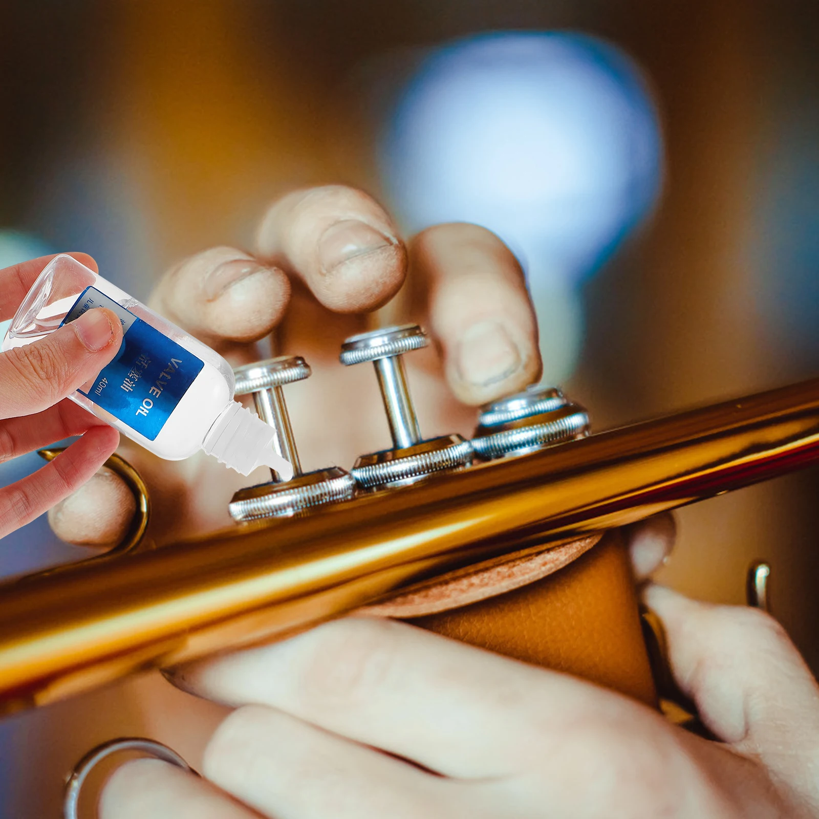 

2 Pcs Lubricating Oil for Trumpet Small Bottles Copper Pipe Oil Brass Instruments Prevent Rust Reduce Friction Wear Tear