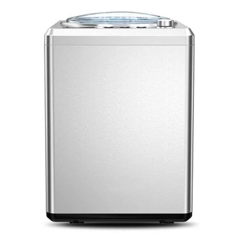 Máquina de sorvete todo em aço, máquina de sorvete de frutas de refrigeração independente totalmente automática doméstica