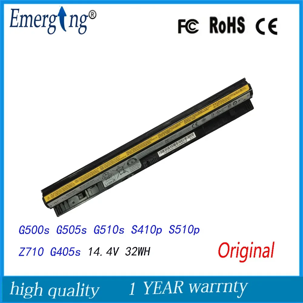 14.4V 32Wh Original  New Laptop Battery for  Lenovo IdeaPad  G400s G500s Z710 G500s G505s L12L4A02 L12M4E01 L12S4A02 L12S4E01