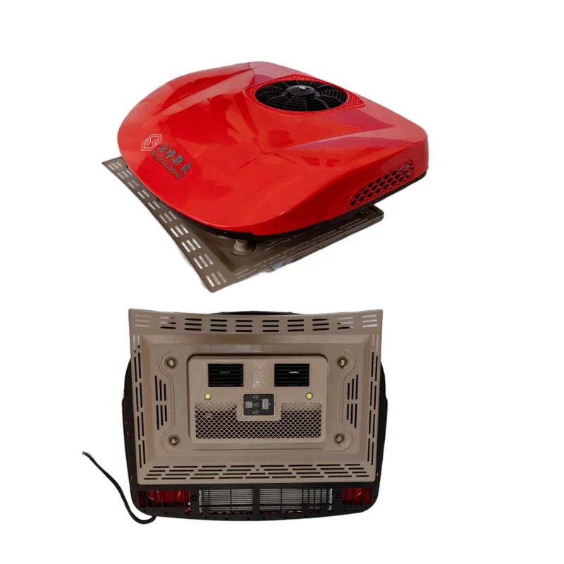 12 فولت 24 فولت على السطح شاحنة علوية قارب Rv تخييم المنازل المتنقلة برودة وقوف السيارات مكيف الهواء للشاحنة #4