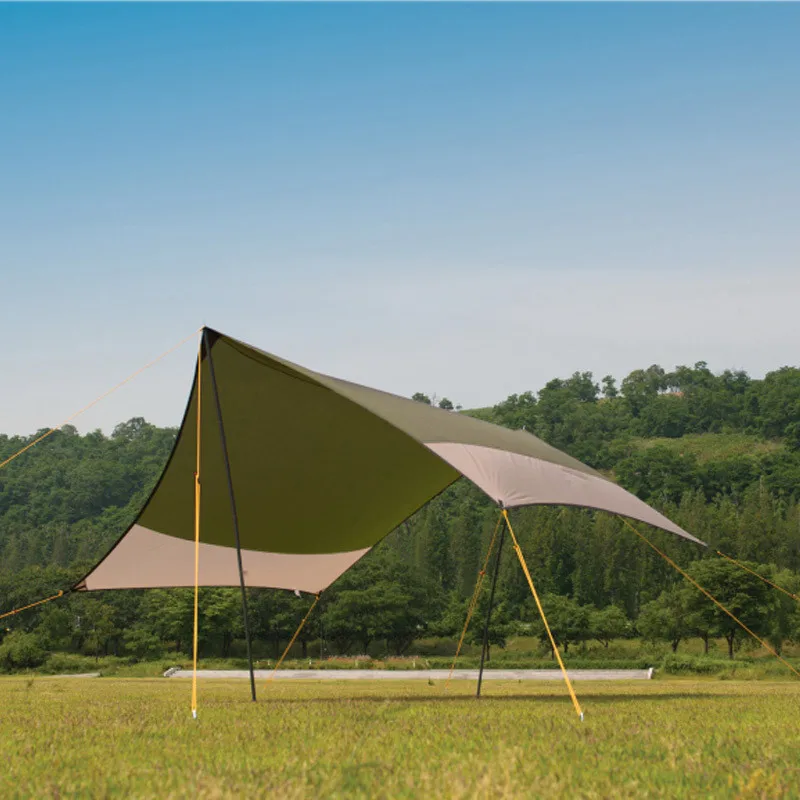 

Large outdoor canopy 420x420cm awning beach pergola