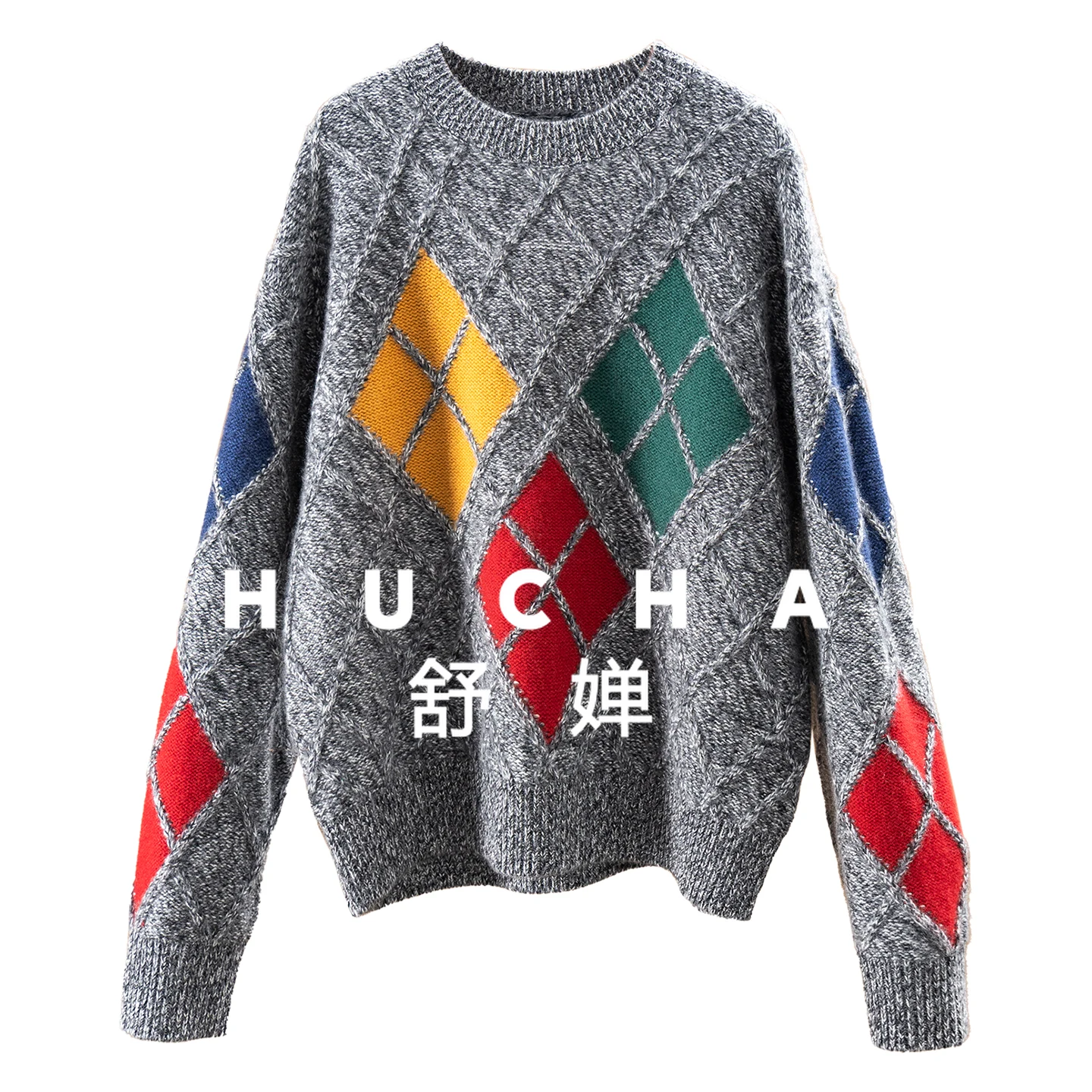 

100 кашемировая цветочная пряжа ^ инкрустированный свитер, женский 59E5, зимняя одежда Pull Femme, женский пуловер