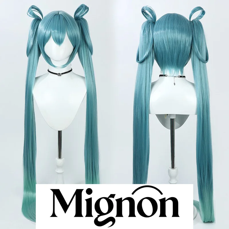 

Миньон косплей парик длинный хвост двухцветный градиент подарок на Хэллоуин