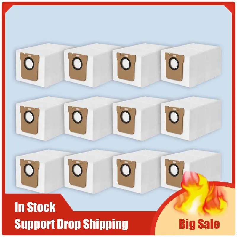 

Top Deals 10PCS Vacuum Dust Bag Set For Xiaomi Mijia M40 D110CN Essential Accessories Consumables