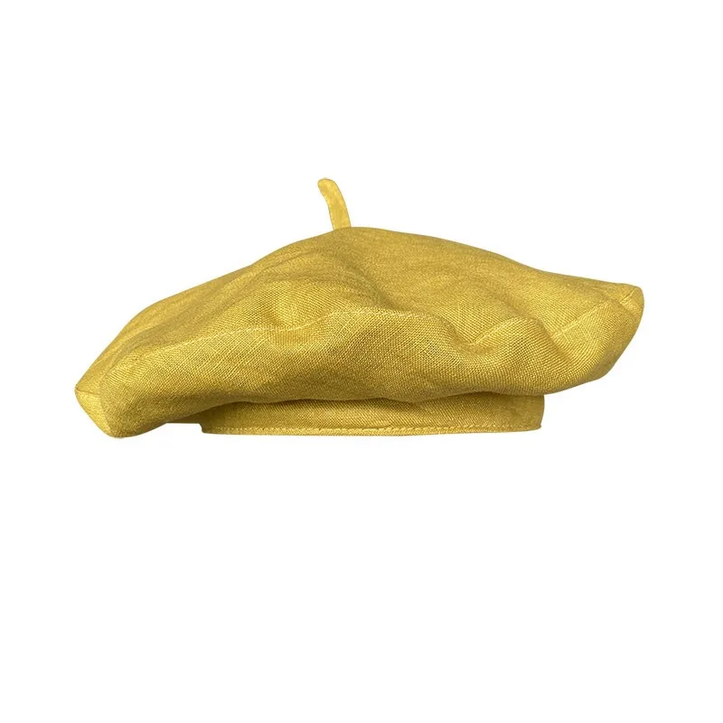 Breathable Light Literary Painter Beret Hat, Ladies Stylish All-match Casual Cap