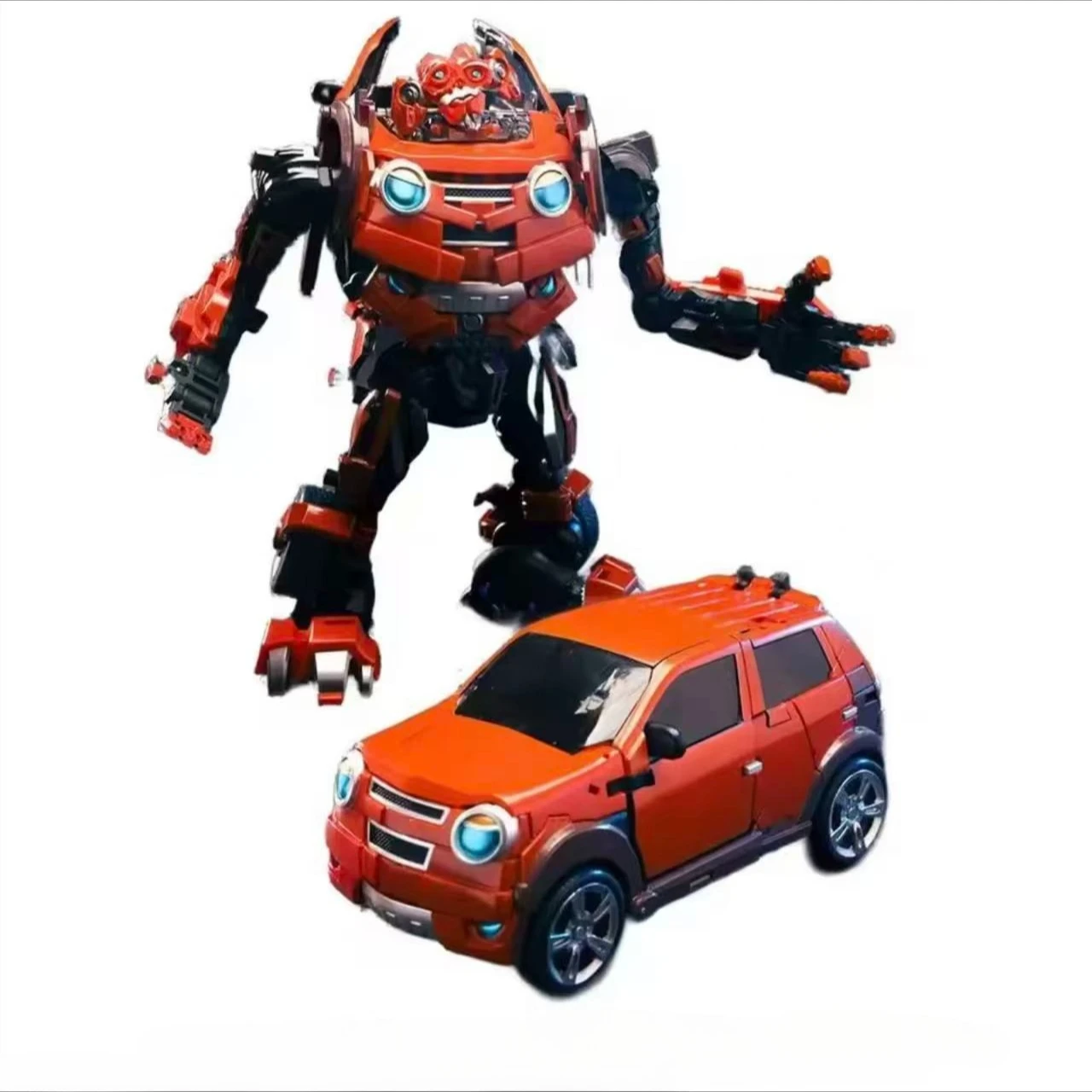

[In Stock] Transformation Toy UT-R07 Double Fender Movable Robot Car Action Model Original Box Figure Ornament Collection