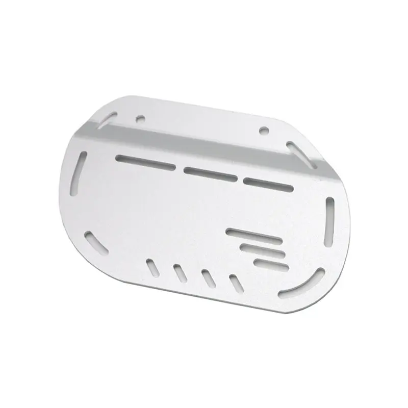 スピード-400-オートバイ用サイドラゲッジラックサポート取付ブラケットスピード-400-スクランブラー-400x-サドルバッグ用シルバー