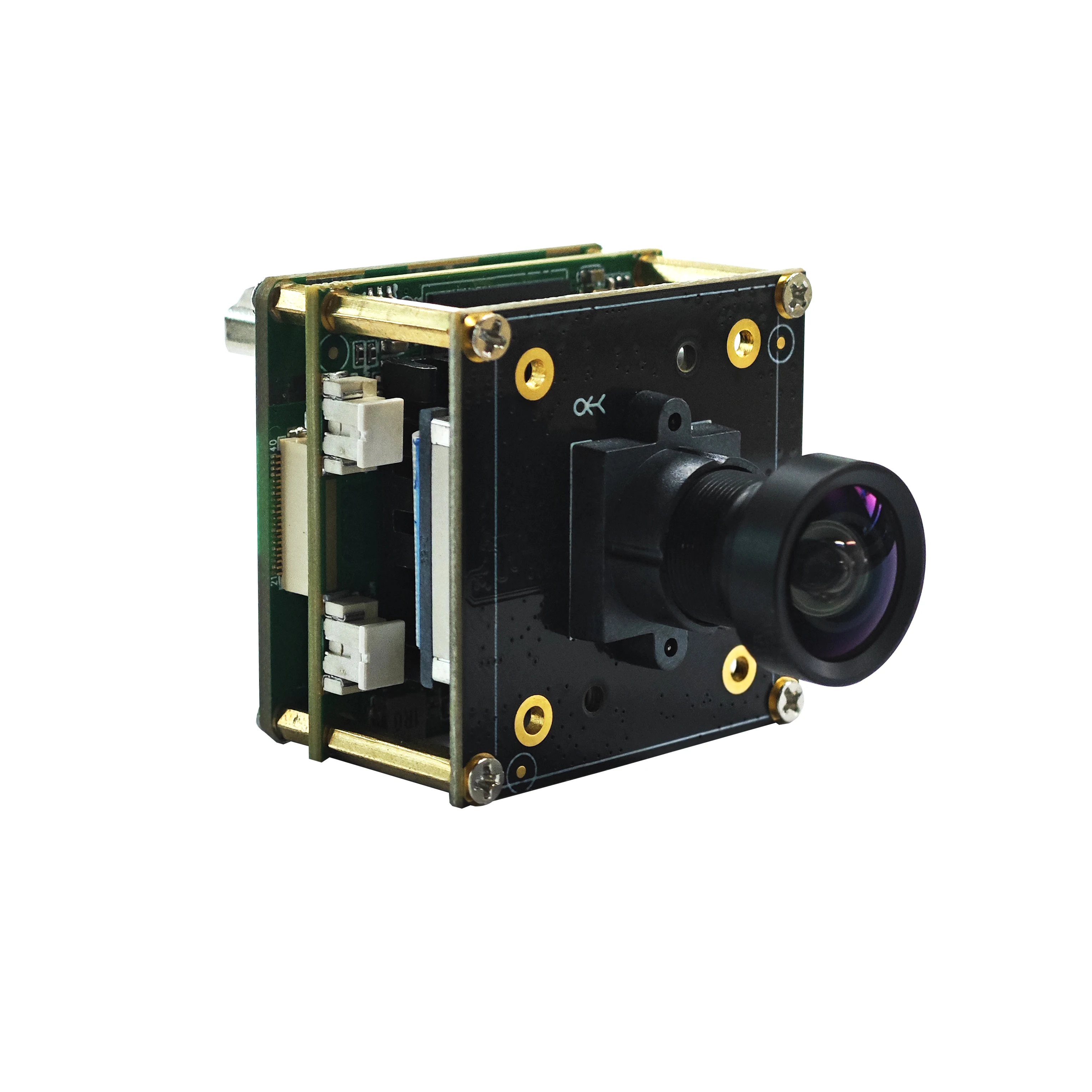 Ultra HD 2160P 4K 30FPS USB Webcam Board Module with 115 Degree Wide Angle Lens MI IMX415 Live Streaming Camera Module