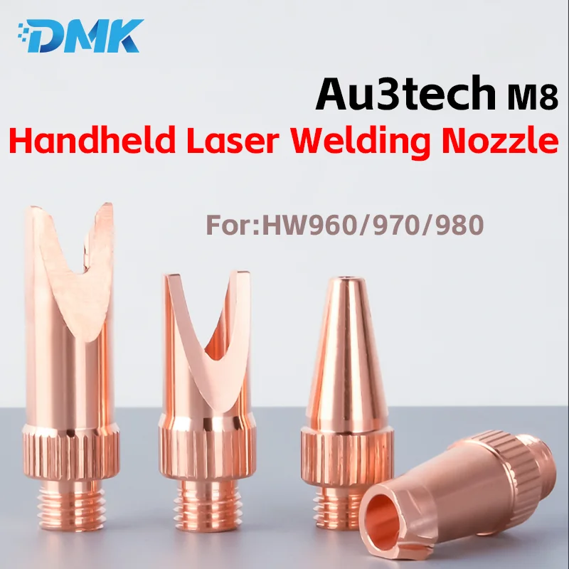 

Au3tech Laser Welding Nozzle M8 High Quality Weld Nozzles For Au3tech HW960 HW970 HW980 Laser Welder Head Automatic Wire Feed