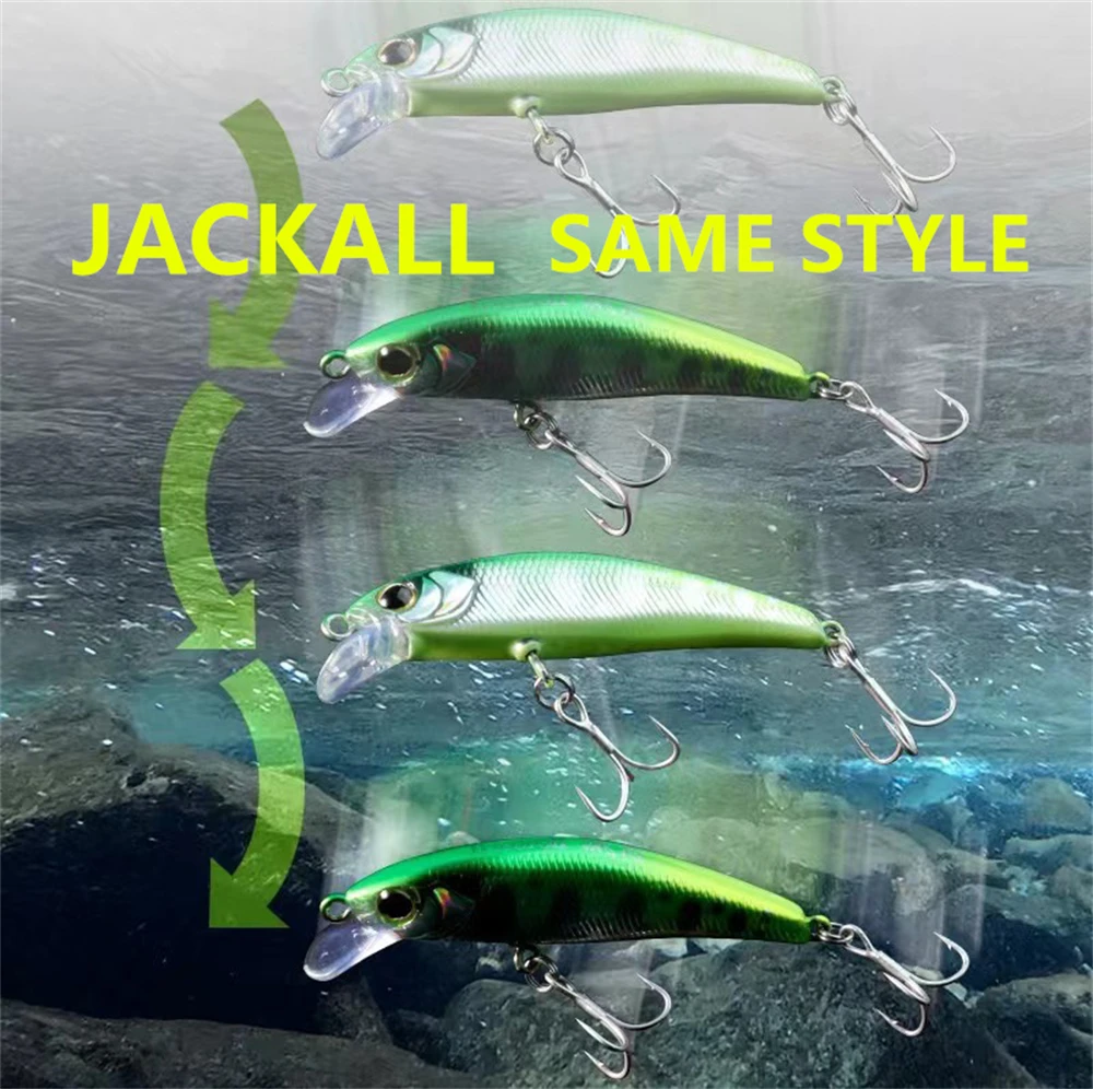 LURETV JACKALL SameStyle TIMON TCR Shifting Core señuelo para trucha Finesse Swimbait para trucha Brook/arcoíris cebo de fundición ultrapreciso