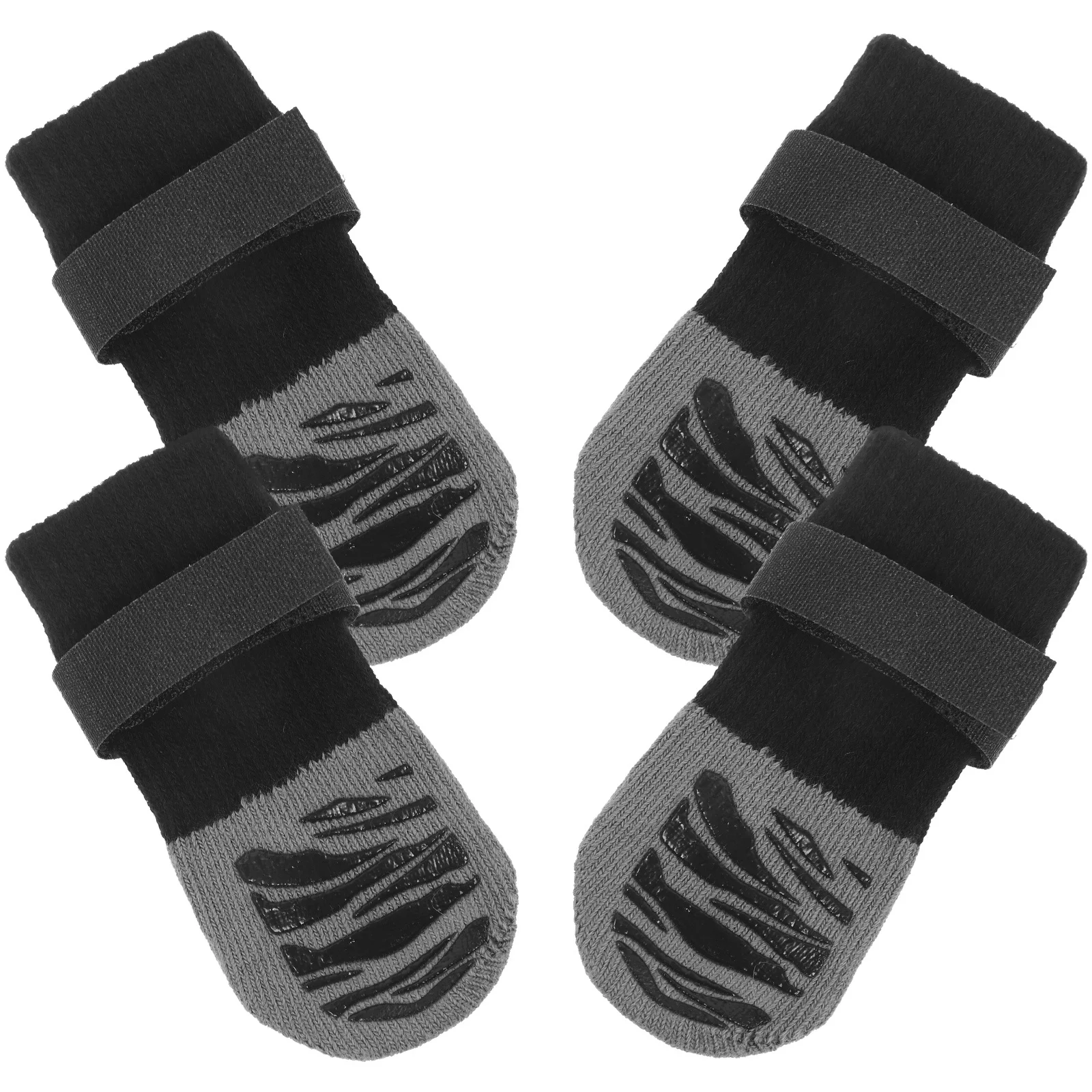 

4Pcs Pet Nonslip Socks Soft Comfortable Fit for Pets Waterproof Breathable Washable Replaceable Warm Socks L Puppy Accessories