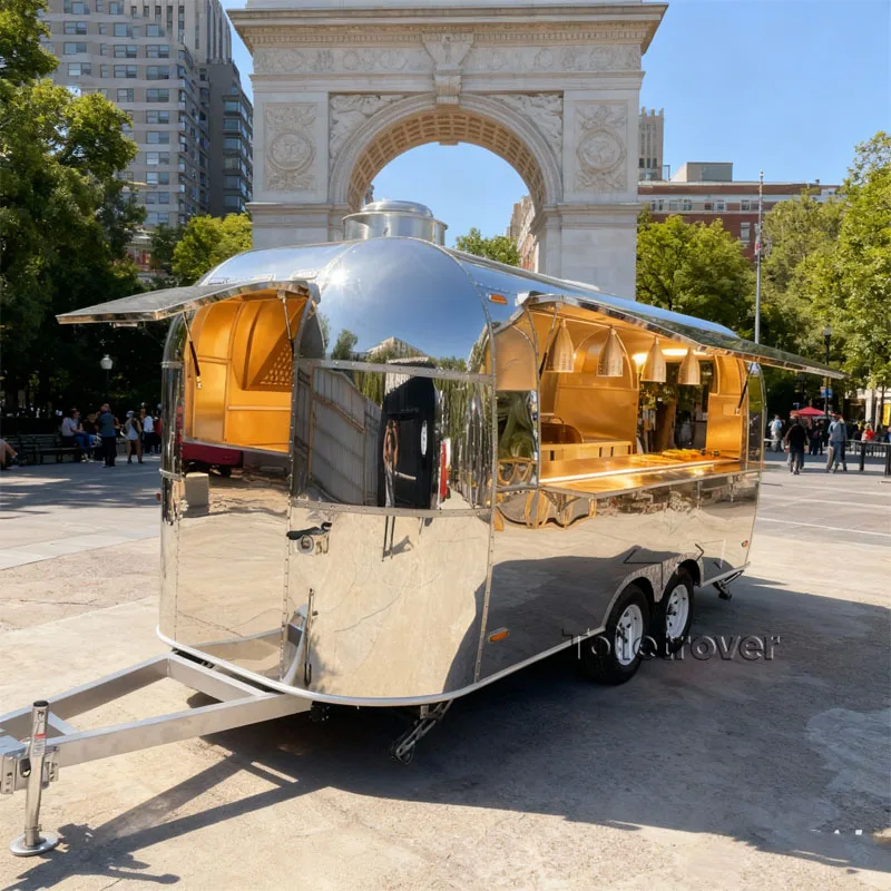 

Small Size Mini Food Truck Remorque Alimentaire Cake Sausage Teppanyaki Sandwich Beer Beverage Mobile Food Trailer Importer