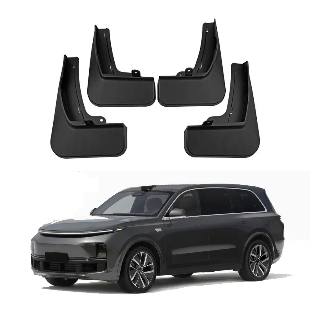 Car Front And Rear Protector Wheel Mudguard For Li Auto Lixiang L9 Original Modified Rubber Fender Accessories 2022 2023