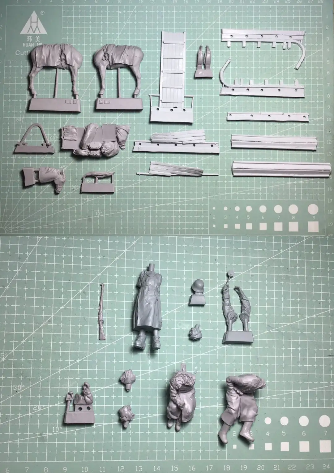 1/35 Resin Model Figure GK,Unassembled and unpainted kit