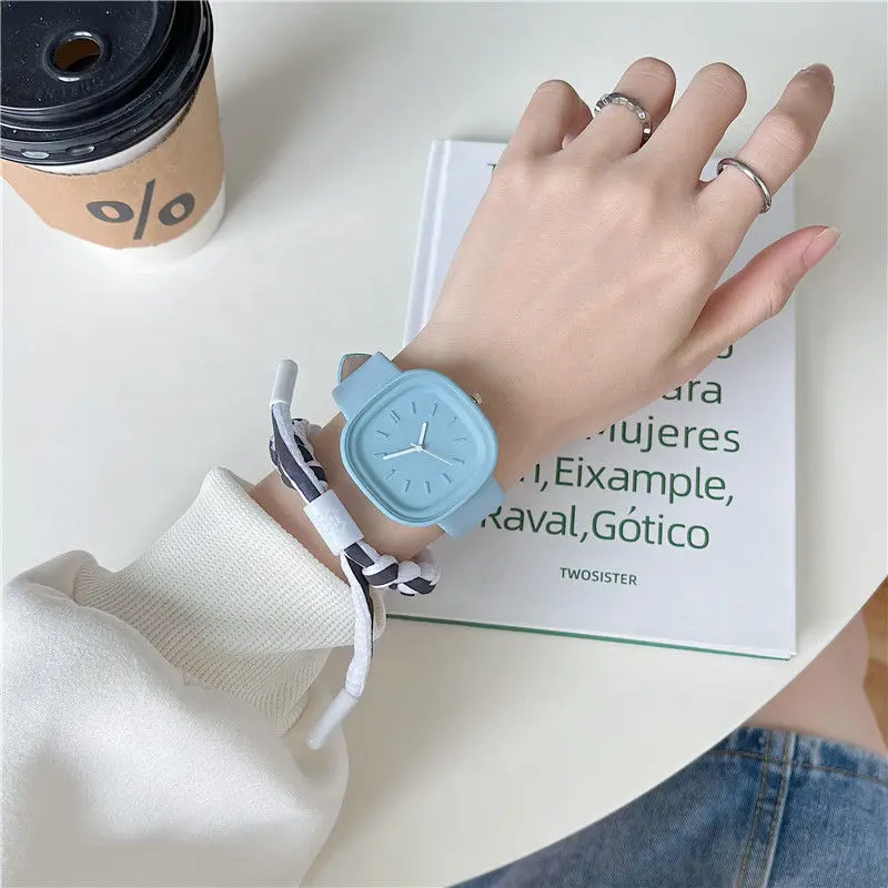 Women's Macaron Candy Quartz Watch, Creative Fashion Gift