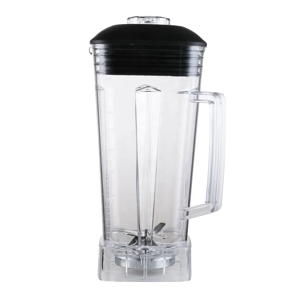 2L BPA Free Unbreakable Round Square PC Blender Jar Stainless Steel Blade Electric Parts