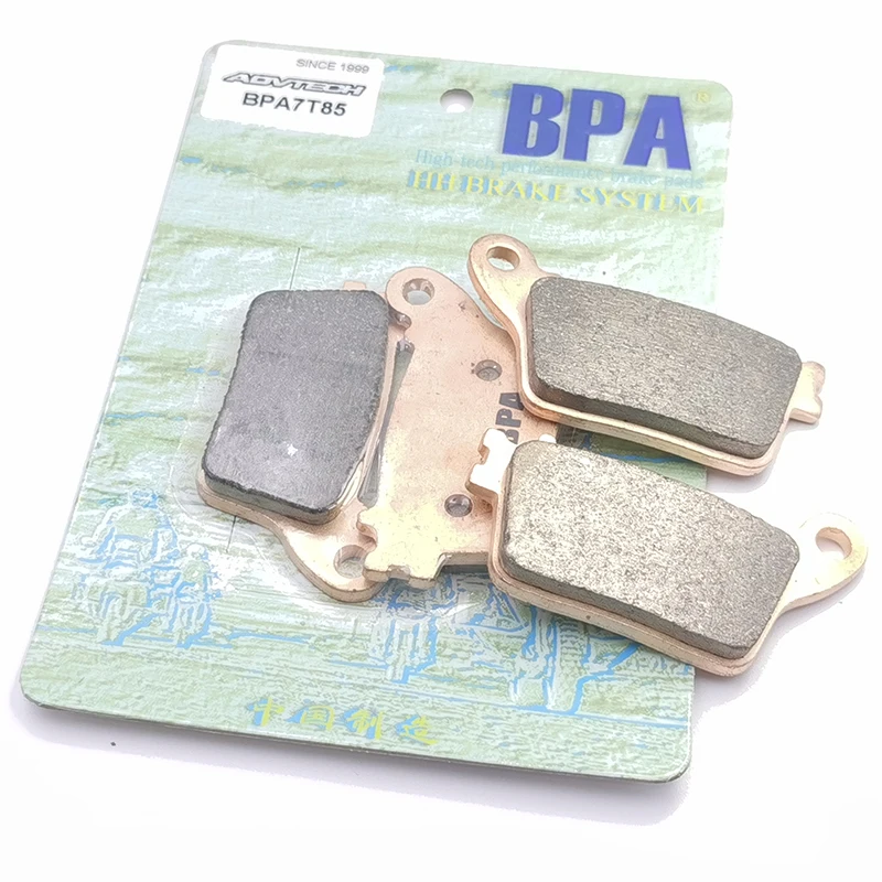 NZT04-1009 High Quality Copper Based Rear Brake Pads For Honda CB600 CBR600 CBR1000 Kawasaki ZX6R ZX10R ZX10RR ZX636 ZX100