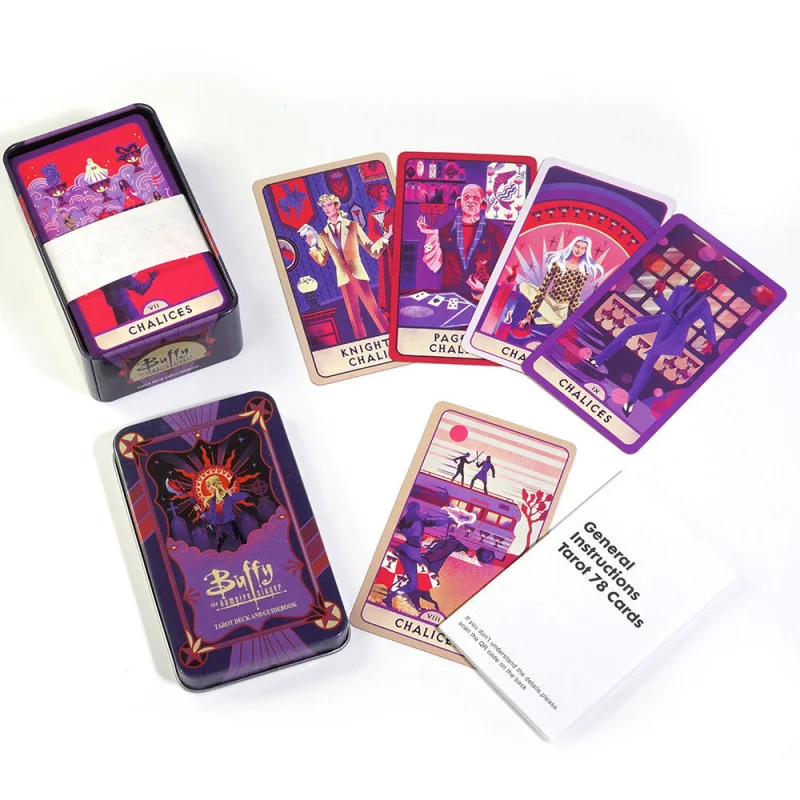 

Buffy the Vampire Slayer Tarot Deck - 78 Beautifully Illustrated Cards for Divination, Fortune Telling & Spiritual Insight Game