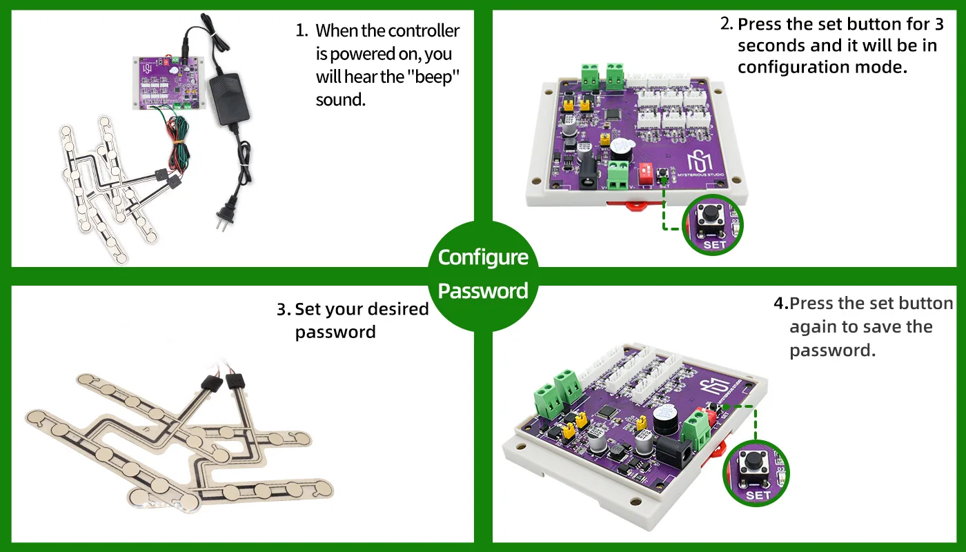 Mysterios Studio Escape Room Requisite Elektronisches Puzzle-Druckrequisit für Escape Rooms 1987 Superb GY – Detail 9