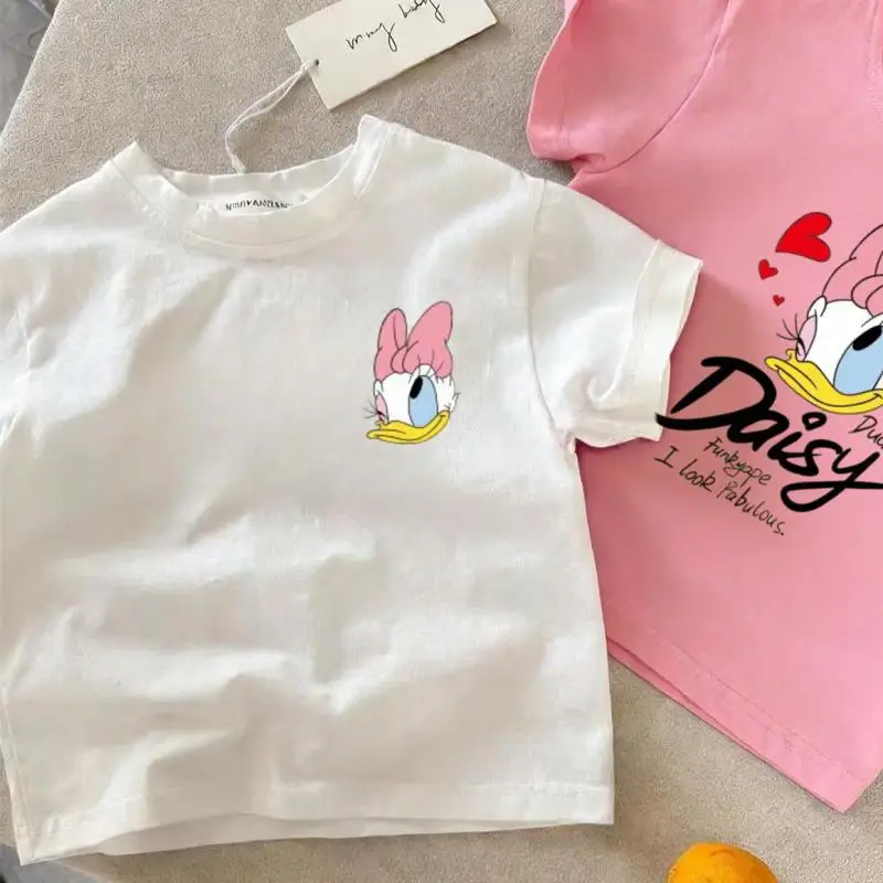 Pink White Tees Dai…