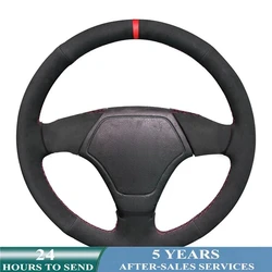 Customized Car Steering Wheel Cover Suede Braid For BMW 3 Series E36 E46 1995-2000 5 Series E39 1995-1999 8 Series E31 1995-1997