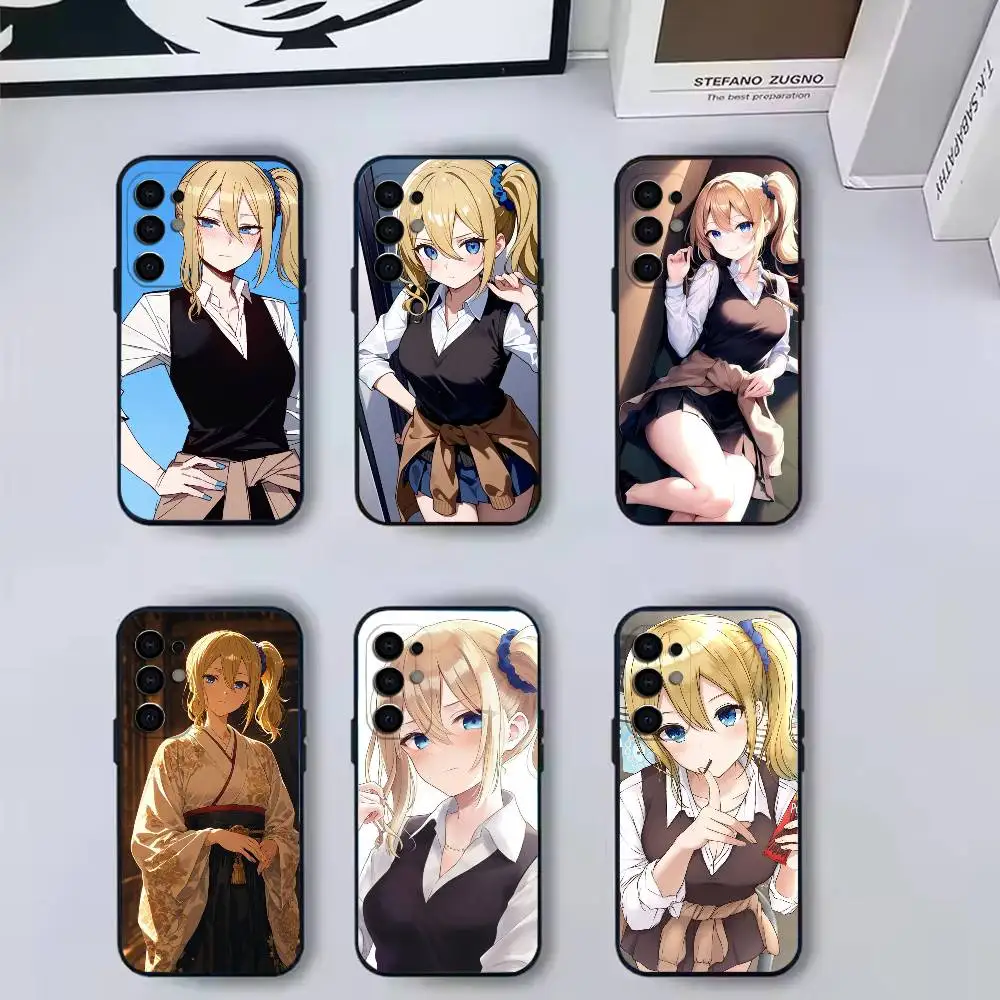 A-entry-level anime  A-Ai stan   Phone Case For Samsung S 25,24,23,22,30,21,10,9,Ultra,Plus,Lite,FE,4,5 G Soft Black Case
