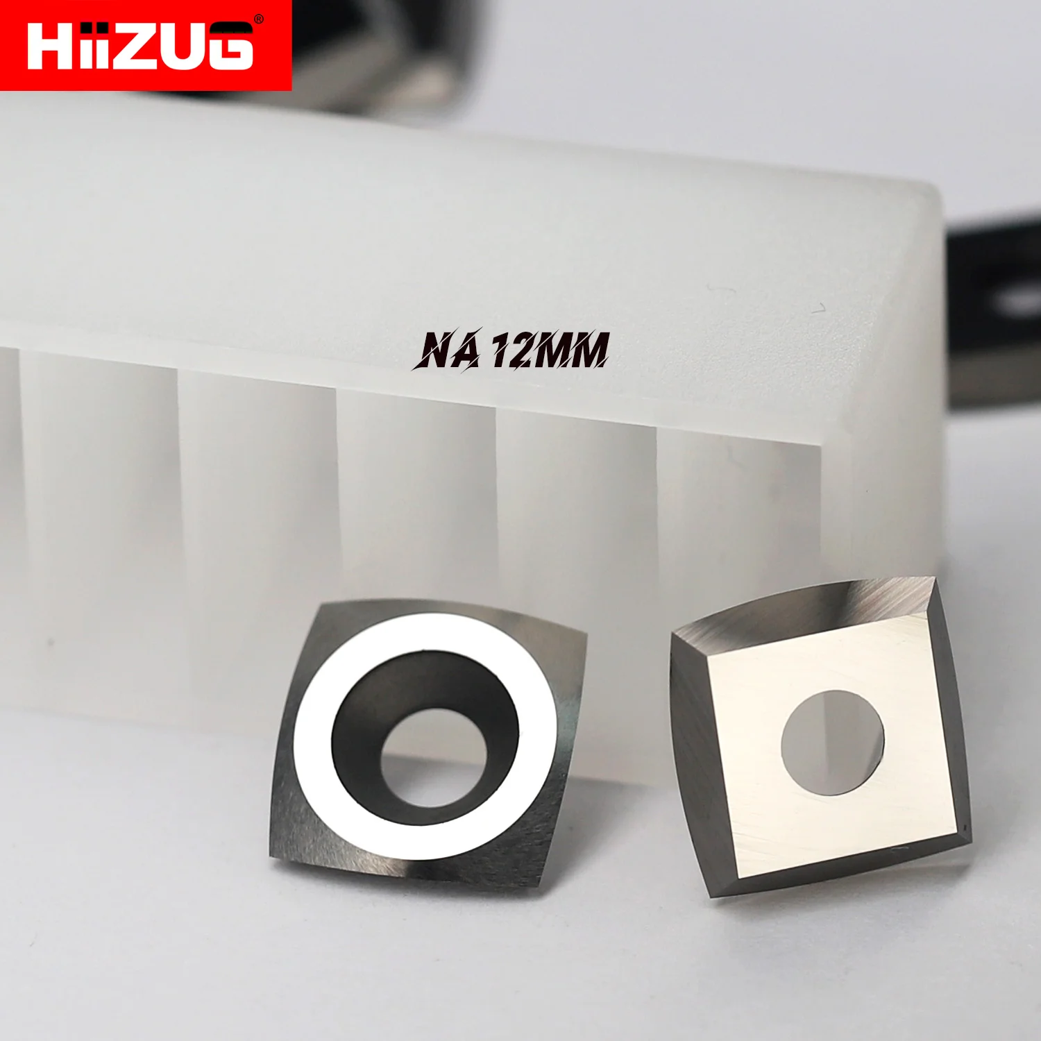 Imagem -02 - Square Carbide Inserts Cutters For Woodtorning Lathe Ferramentas de Carpintaria Ancinho Negativo 12 mm 14 mm 13 mm 15 mm 10 Pcs