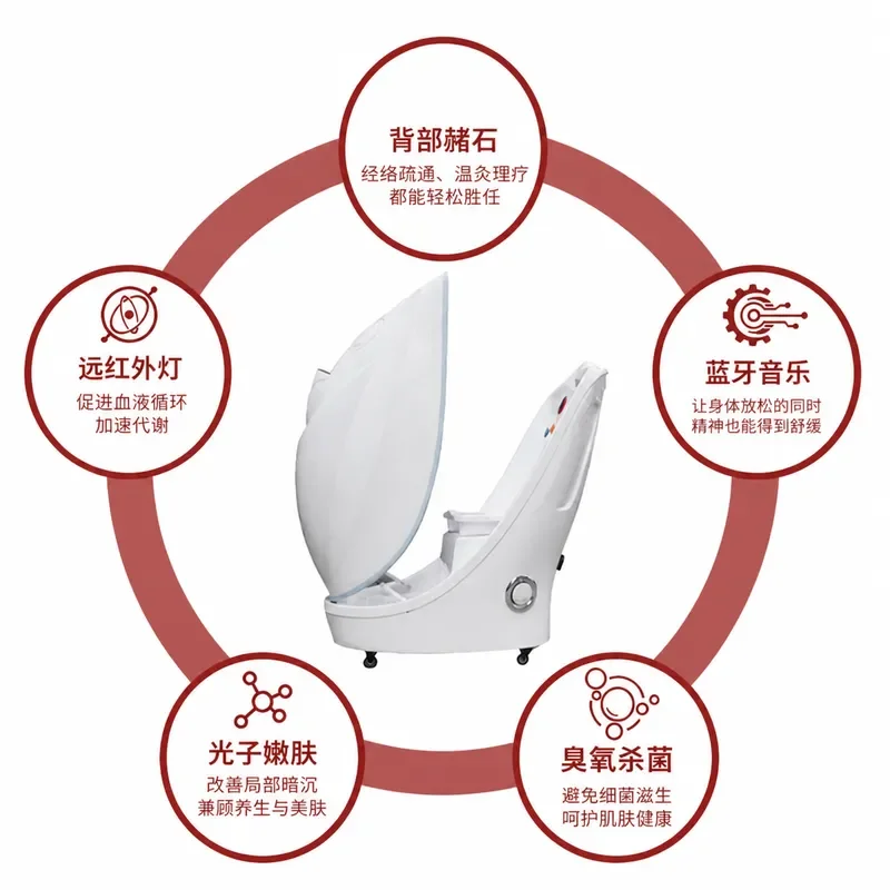 Whole Body Sweat Steaming Cabin Beauty Fumigation Instrument Traditional Chinese Medicine Physiotherapy Postpartum