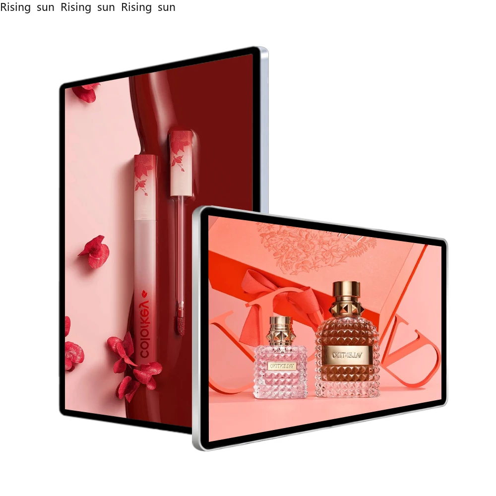 

27 32 43 50 55 Inch Indoor Wall Mounted Video Panel Screen Window Video Advertising Display Board Digital Advertising Screen