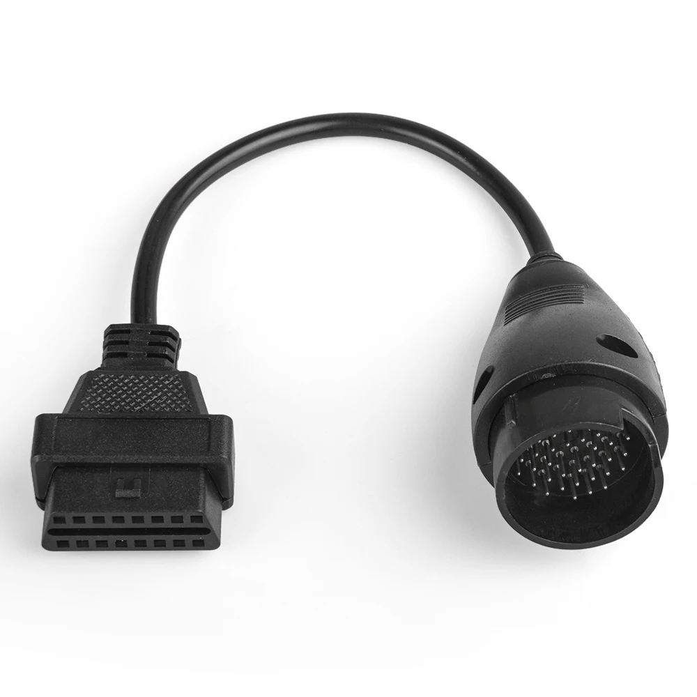 2023 High Quality For Benz 38Pin to 16Pin to 14Pin OBD2 OBD Diagnostic Adapter For Mercedes 38 pin Connector Cable