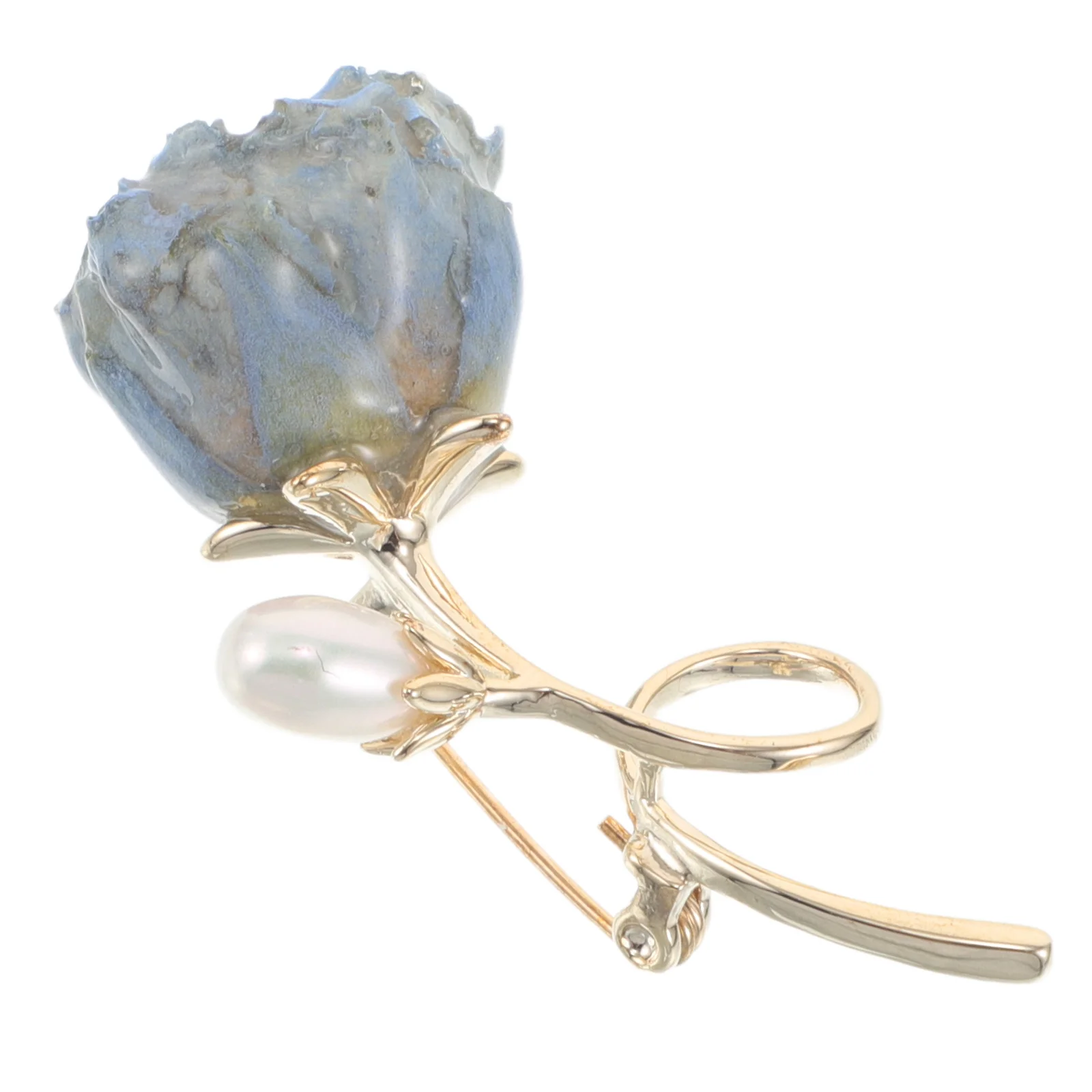 

Rose Brooch Elegant Floral Lapel Pin for Women Unique Retro Vintage Flower Pin for Dresses Coats Sweaters Scarves Jewelry