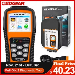 2024 New OBD2 Car Scanner Full Obd 2 Auto Diagnostic Scanner NEXPEAK NX501 Odb Auto Diagnostic Tool for Auto Scanner Automotive