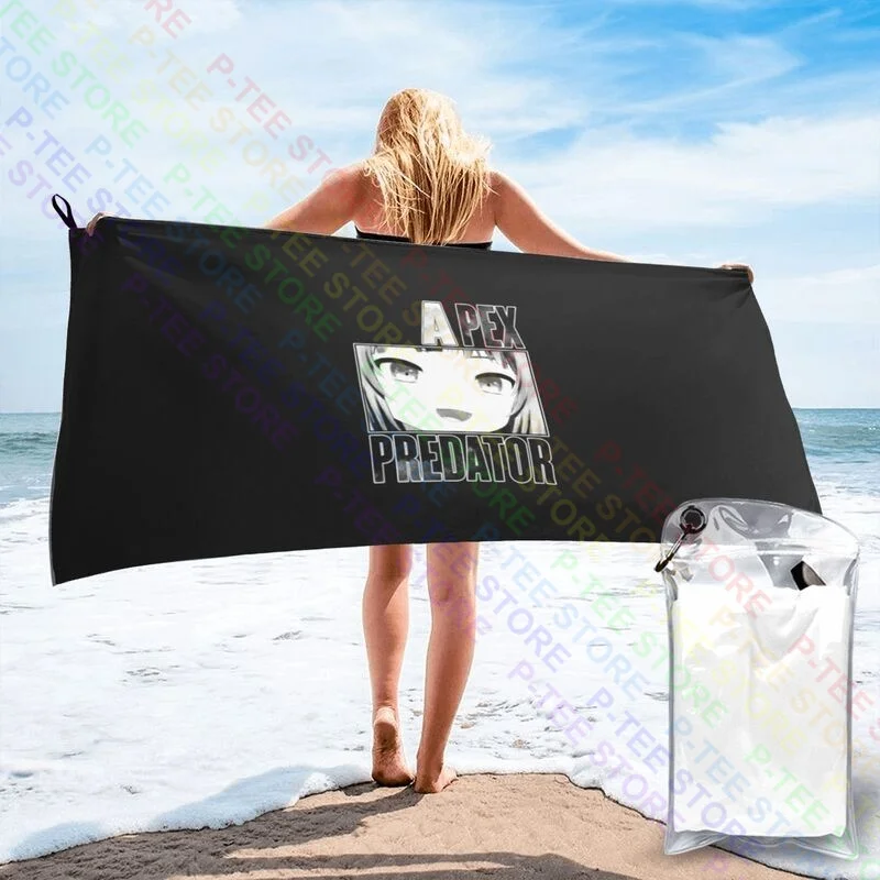 Apex Predator,Vtuber,Holomyth,Gawr Gura Quick dry Towel Printed Bath Towel Sports Towel