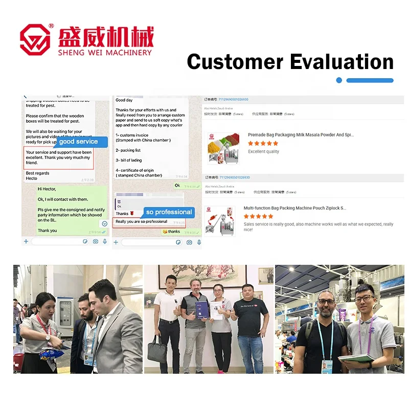 Pó de lavagem de amido de saco pré-fabricado multifuncional rotativo totalmente automático