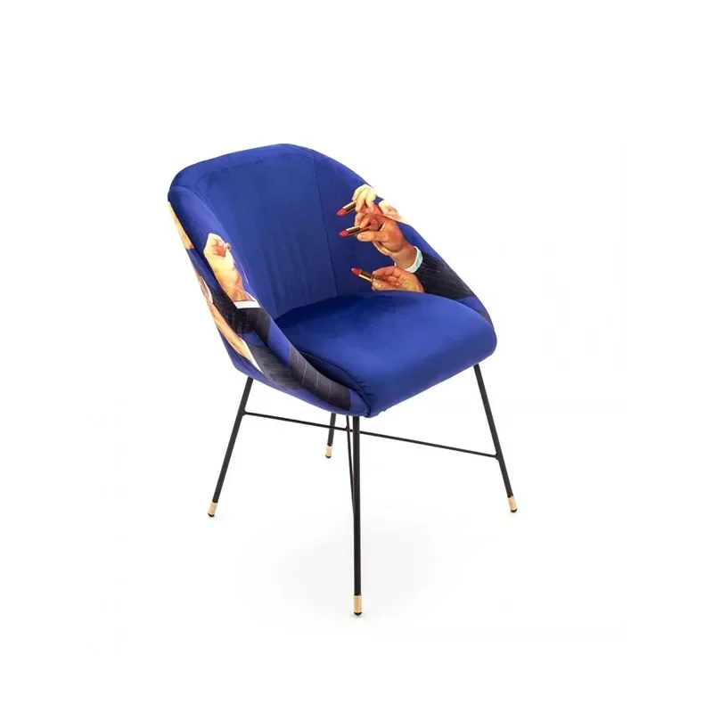 Family dining table fleece coffee hotel creative leisure chair