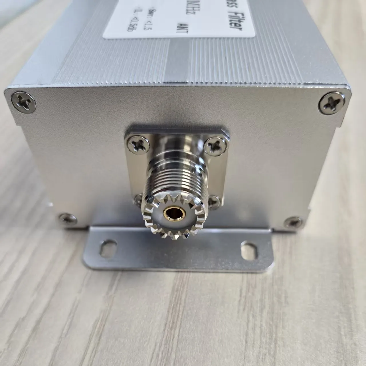 200W BPF-3.42M-200WM Bandpass Filter 80m Shortwave Band Anti-interference RF Filter for Ham Radio Communication