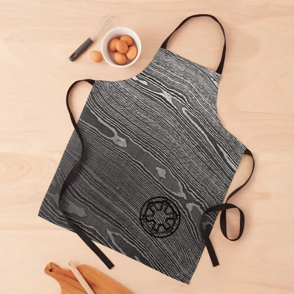 

steel texture 1 Apron New year's barber uniform Apron