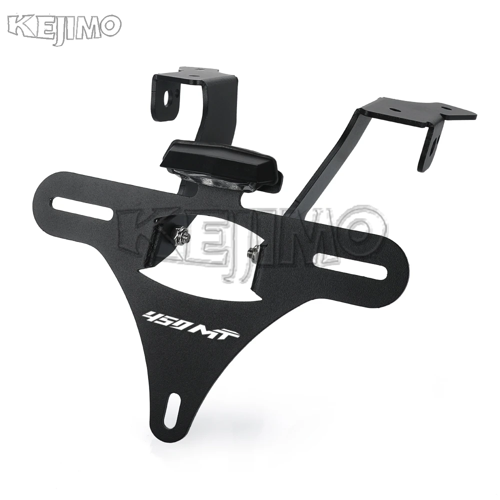 

For CFMOTO 2024 2025 450MT IBEX450 Motorcycle License Plate Holder Bracket Rear Tail Tidy Fender Eliminator Kit CF MOTO MT 450