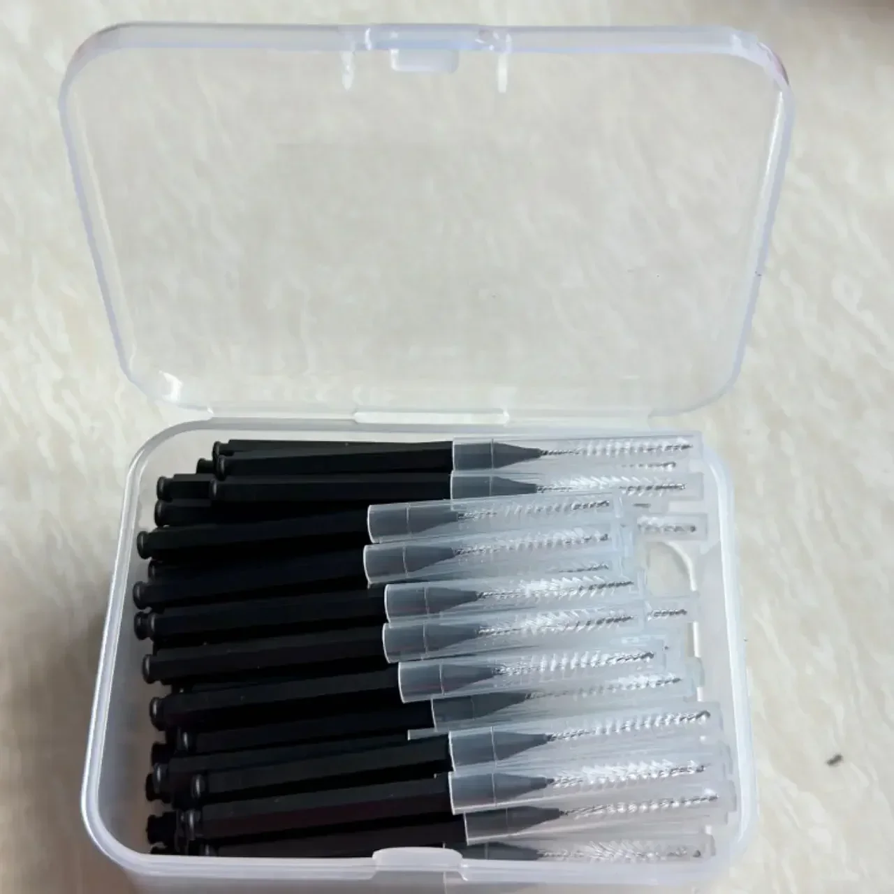 80/160 stks/doos I-type push pull interdentale rager 0.6-1.5Mm Reiniging Tussen Tanden Mondverzorging Orthodontische I Vorm Tand Floss