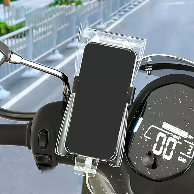 Transparent Waterproof Phone Case Touch Screen Under 7.2 Inches Mobile Phone Cover With Lanyard Phone Sealed Bag Swimming&Diving