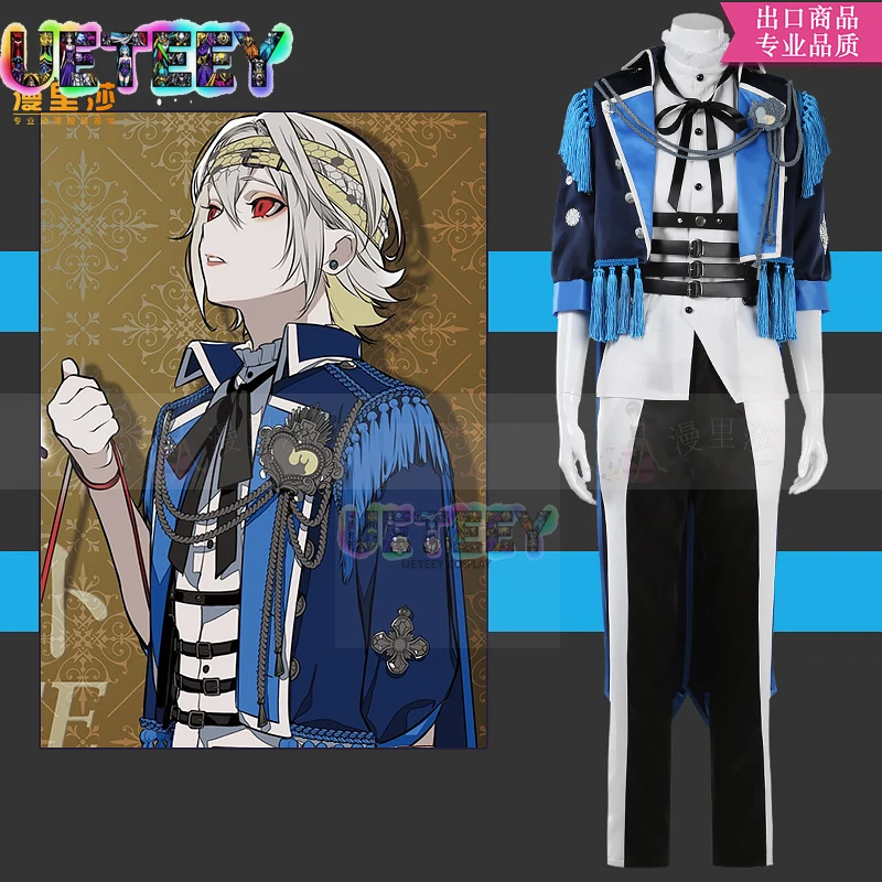 UETEEY COS Visual Prison Robin Lafitte Anime Illustration Cosplay Costume Halloween Anime Set Custom Size view 2