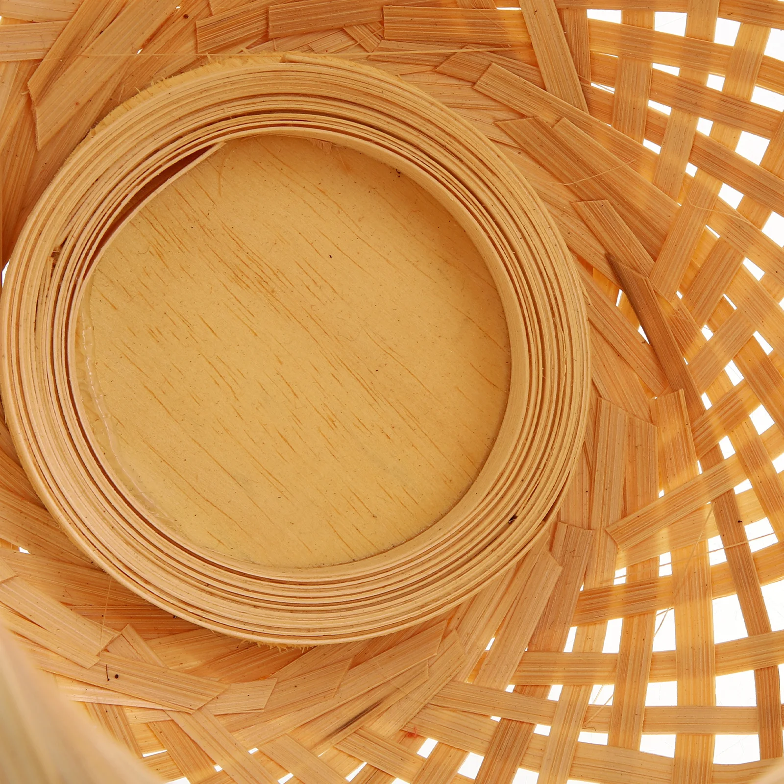 

Woven Bamboo Lampshade Ceiling Light Shade Handmade Chandelier Pendant Lamp Cover Decorative Hanging Lamp for Home Hotel