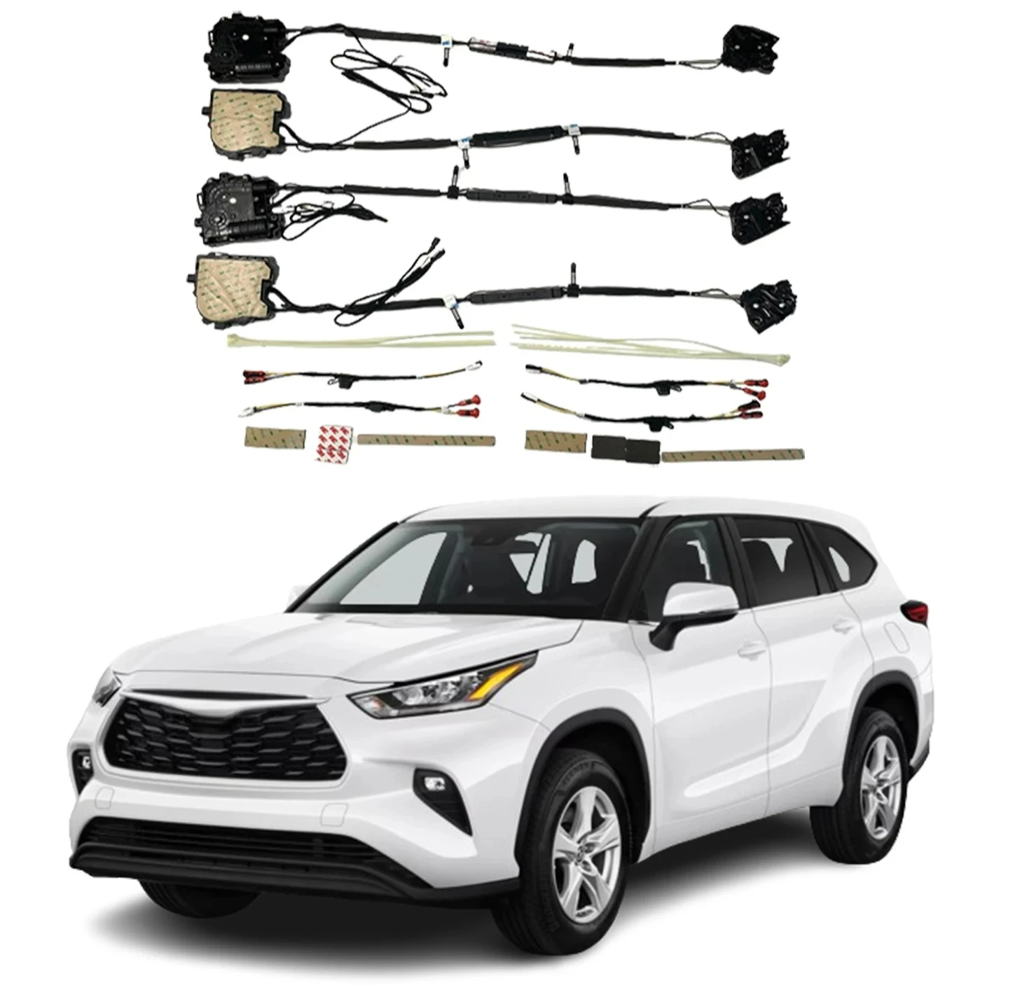 

Factory Direct Sales ForTOYOTA Highlander 2015-2022 Soft Close Vacuum Door Lock Electric Suction Door