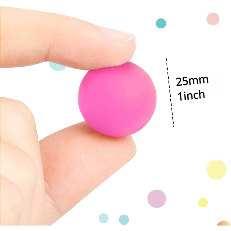 10/20/50PCS Bouncing Ball Toys Party Favors Birthday Gift Guest Doll Machine Accessory Children\'s Playground Water Buoyancy Ball