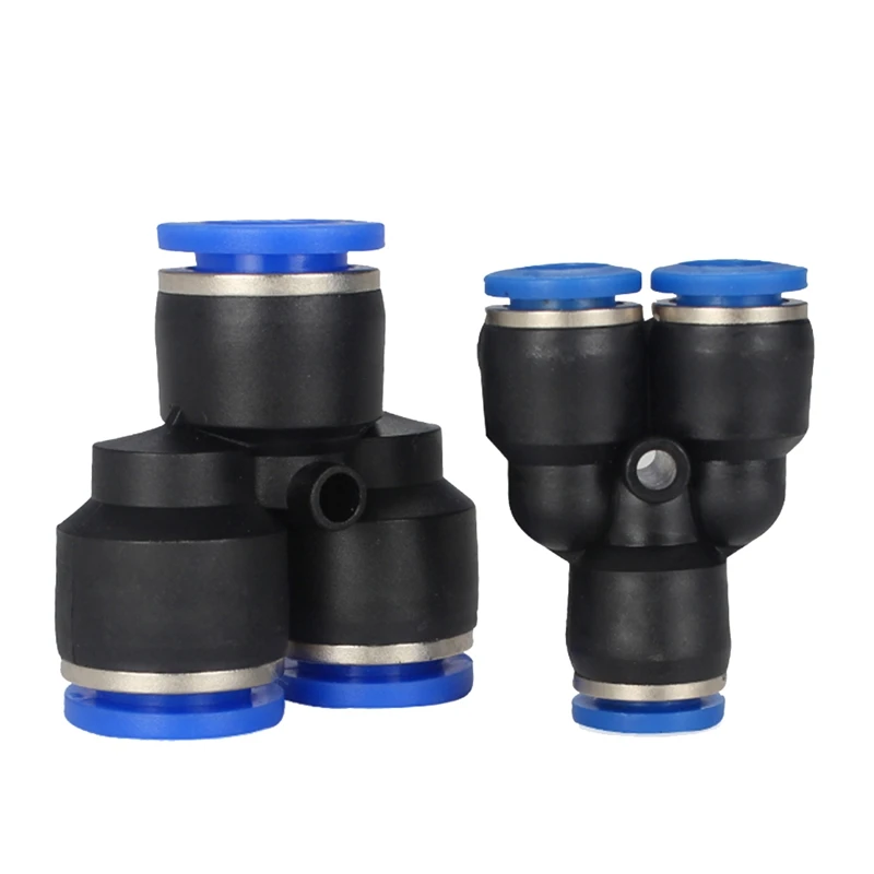 1 Set Y Shape Tube Connector For Air Water Connecting Pyconnect 6Mm Y Shape PY-6