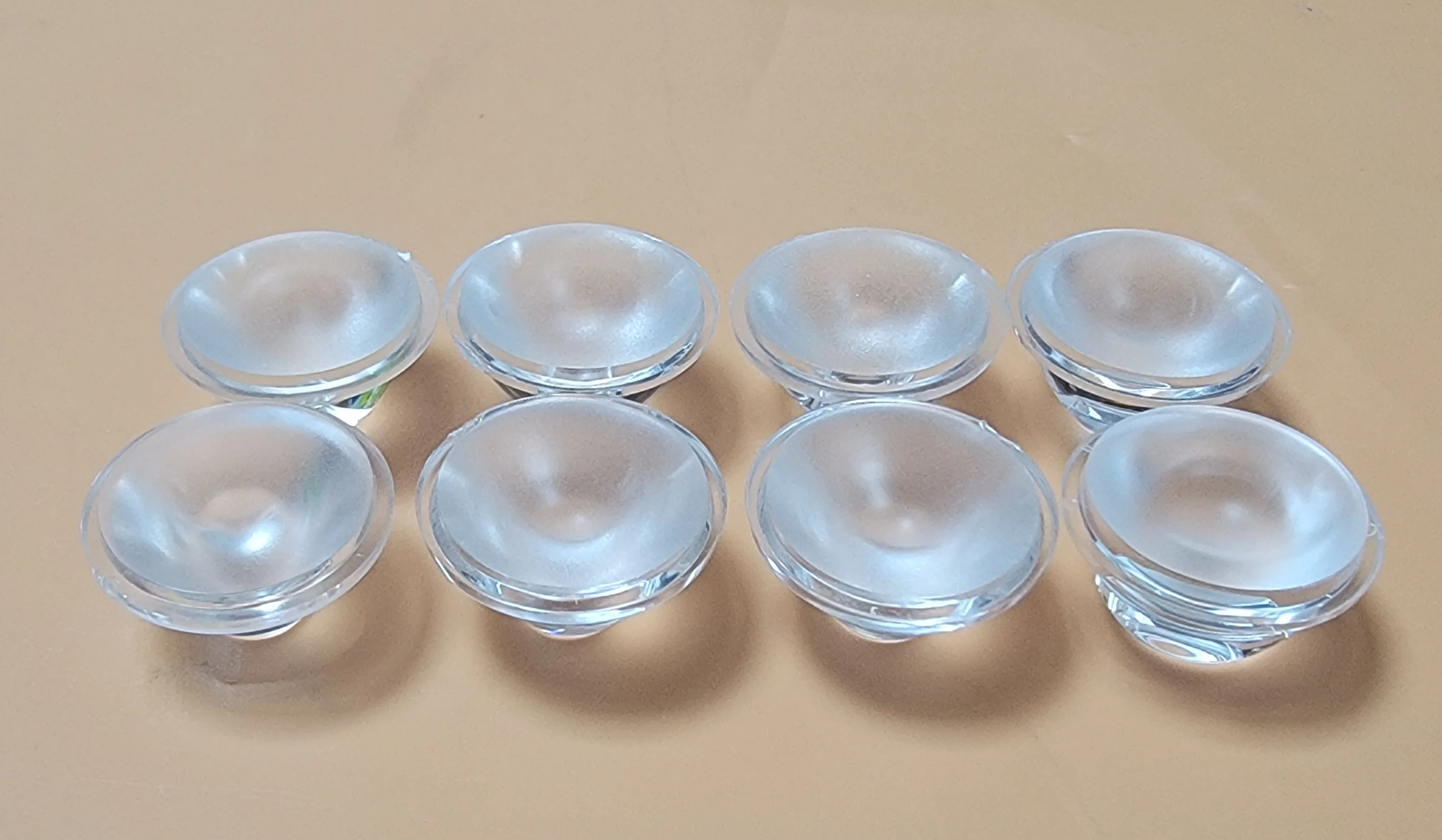 1w 3w Led lens Diameter 20mm Matte surface,  10 15 20 25 30 60 degrees high power lens