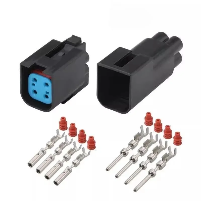

10sets DJ7042Q-1.5-11 21 with terminal　3-1437712-3 8-1437710-5 Automotive Waterproof Connector