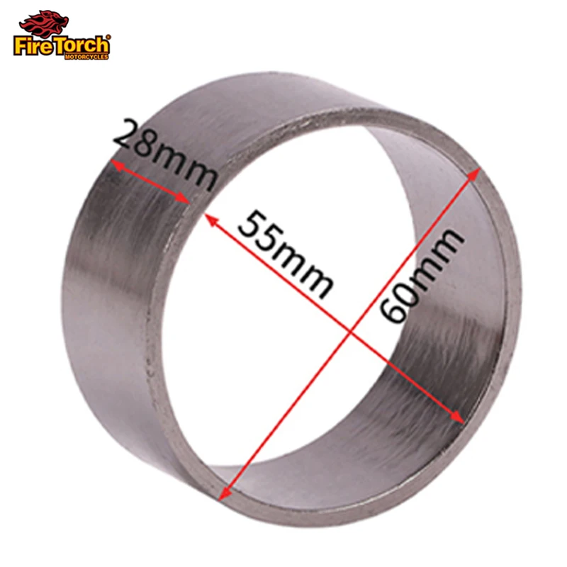 Motorcycle Exhaust pipe For Suzuki Bandit GSF600 GSF650 GSF1200 GSF1250 GSF 600 650 1200 1250 Clamp & COLLECTOR BOX Gasket Seal