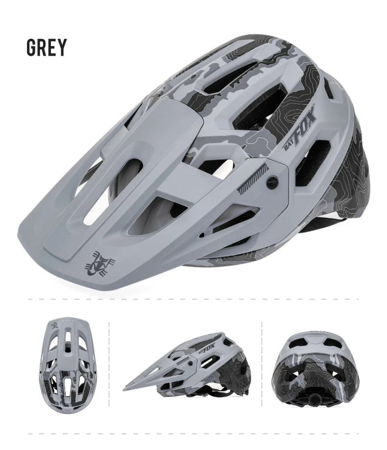 BATFOX Fahrradhelm für Herren und Damen Hochwertiger Integral-geformter Radsport-MTB-Fahrradhelm Straßen- und Mountainbike-Helme Casco Bicicleta – Detail 25